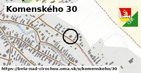 Komenského 30, Belá nad Cirochou