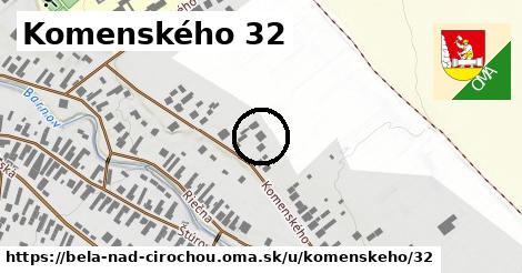 Komenského 32, Belá nad Cirochou