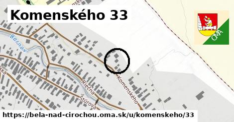 Komenského 33, Belá nad Cirochou