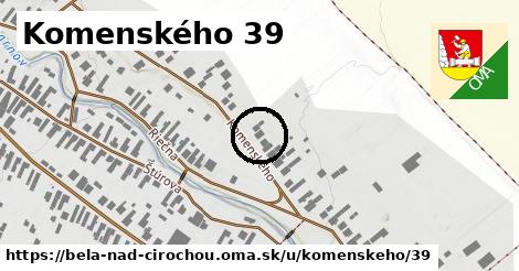 Komenského 39, Belá nad Cirochou