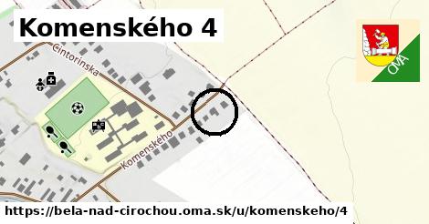 Komenského 4, Belá nad Cirochou