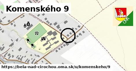 Komenského 9, Belá nad Cirochou