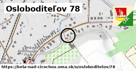 Osloboditeľov 78, Belá nad Cirochou