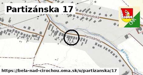 Partizánska 17, Belá nad Cirochou