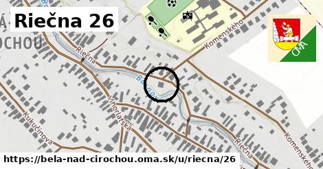 Riečna 26, Belá nad Cirochou