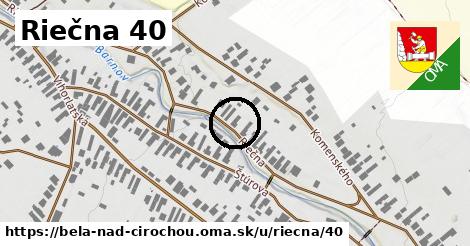 Riečna 40, Belá nad Cirochou