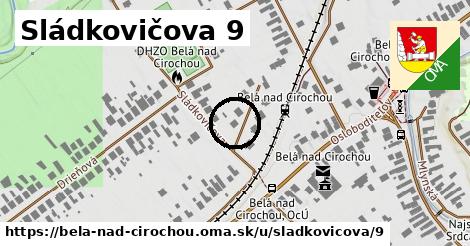 Sládkovičova 9, Belá nad Cirochou