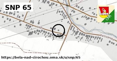 SNP 65, Belá nad Cirochou