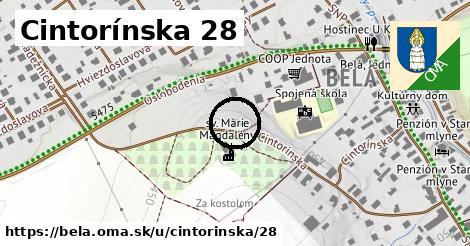 Cintorínska 28, Belá