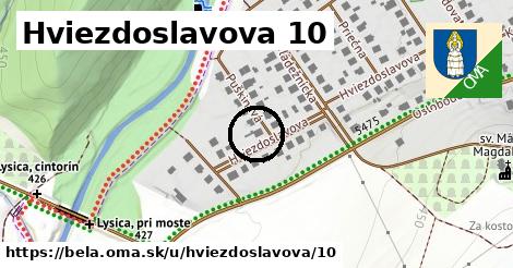 Hviezdoslavova 10, Belá