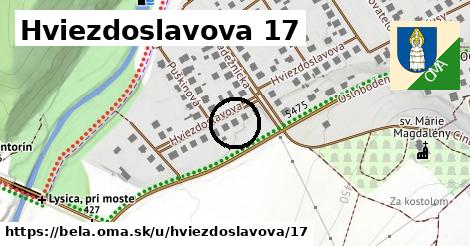 Hviezdoslavova 17, Belá