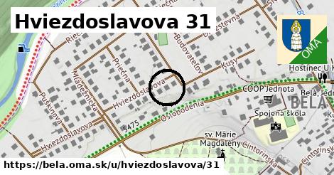 Hviezdoslavova 31, Belá