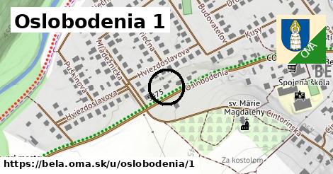 Oslobodenia 1, Belá