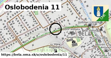 Oslobodenia 11, Belá