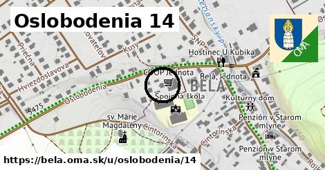 Oslobodenia 14, Belá