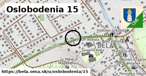 Oslobodenia 15, Belá