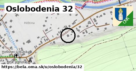Oslobodenia 32, Belá