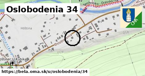 Oslobodenia 34, Belá