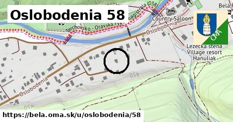 Oslobodenia 58, Belá