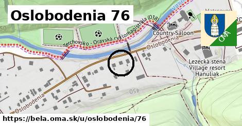 Oslobodenia 76, Belá