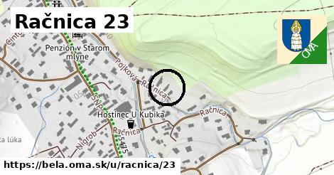 Račnica 23, Belá