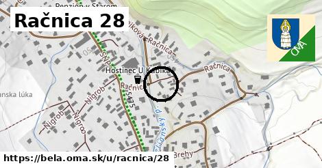 Račnica 28, Belá