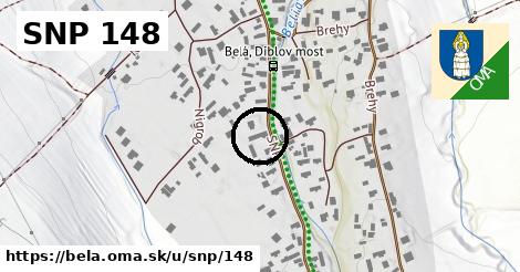 SNP 148, Belá