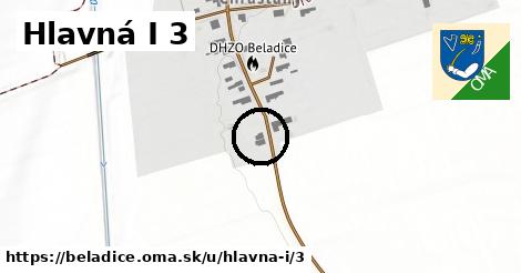 Hlavná I 3, Beladice