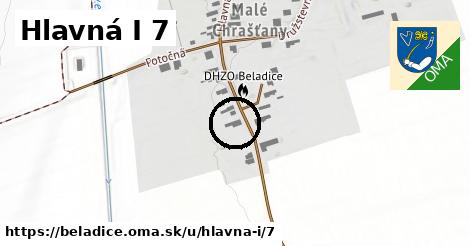 Hlavná I 7, Beladice