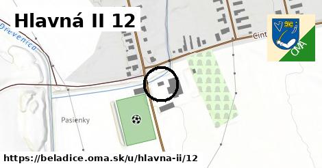 Hlavná II 12, Beladice