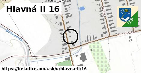 Hlavná II 16, Beladice