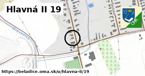 Hlavná II 19, Beladice