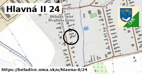 Hlavná II 24, Beladice