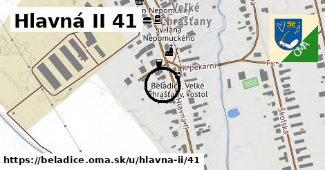 Hlavná II 41, Beladice