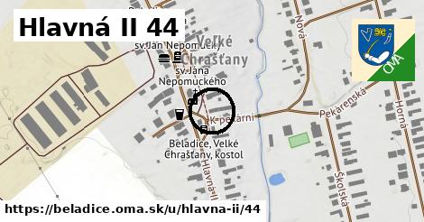 Hlavná II 44, Beladice