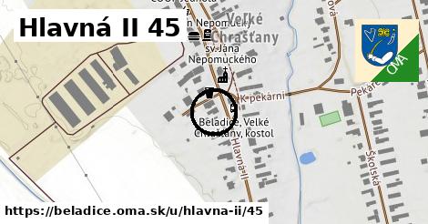 Hlavná II 45, Beladice