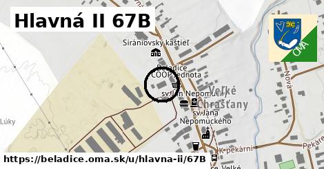 Hlavná II 67B, Beladice