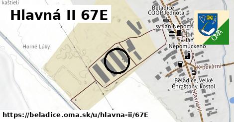 Hlavná II 67E, Beladice