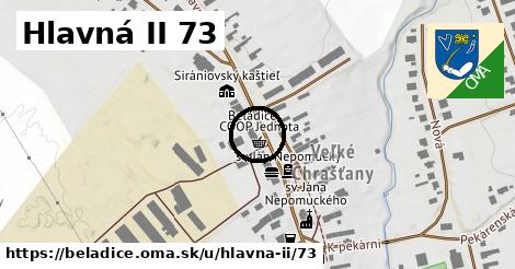 Hlavná II 73, Beladice