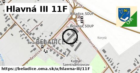 Hlavná III 11F, Beladice