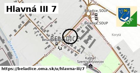 Hlavná III 7, Beladice