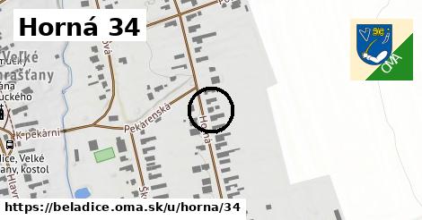 Horná 34, Beladice