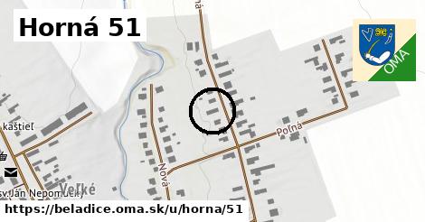 Horná 51, Beladice