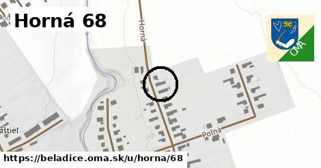 Horná 68, Beladice