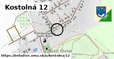 Kostolná 12, Beladice