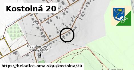 Kostolná 20, Beladice