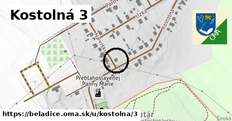 Kostolná 3, Beladice