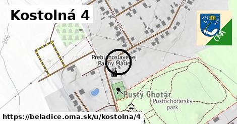 Kostolná 4, Beladice