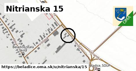 Nitrianska 15, Beladice