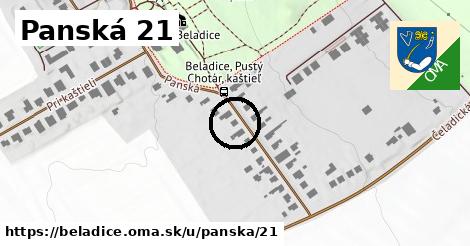 Panská 21, Beladice